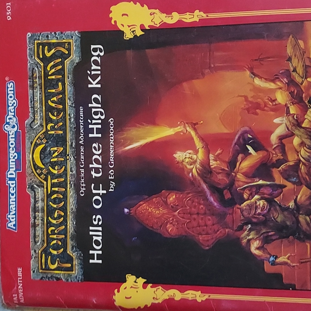 D&d forgotten realms  halls of the high king